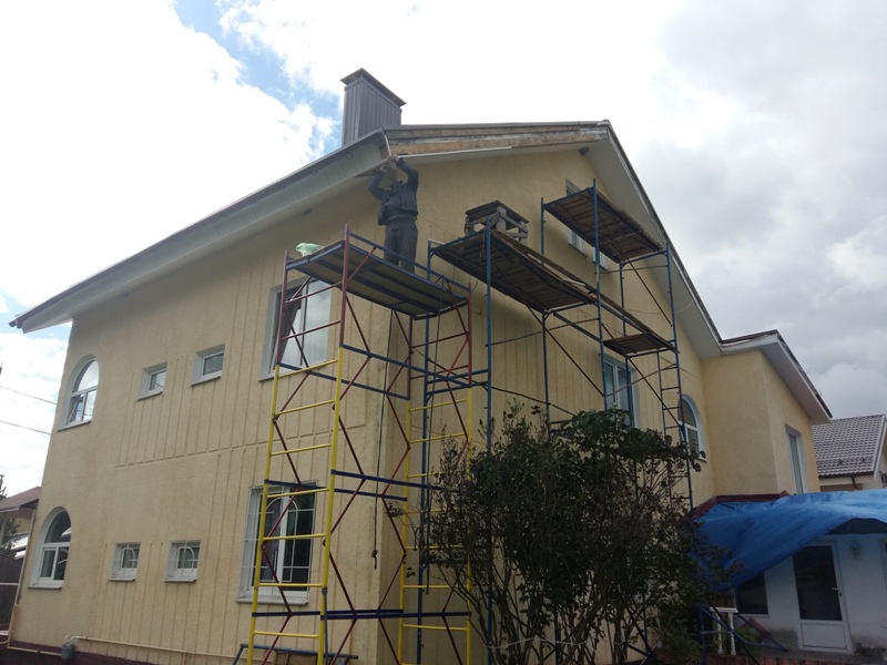 Ремонт крыши частного дома
